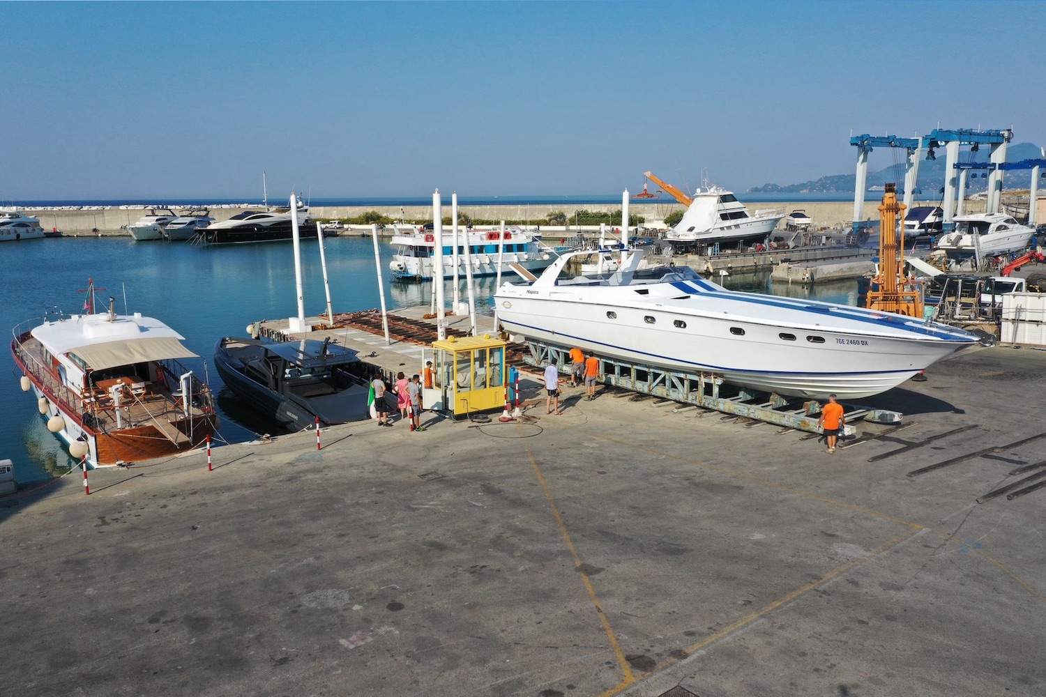 cantieri navali carm movimentazione sicura delle barche