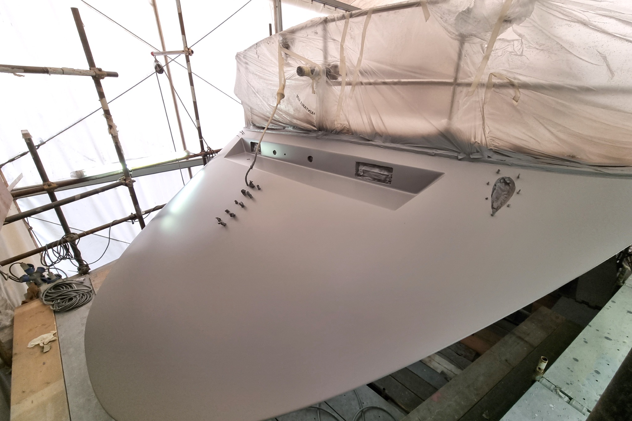 cantieri navali carm cabina verniciatura grandi barche